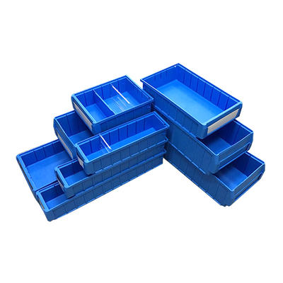 Blue plastic Storage Bin