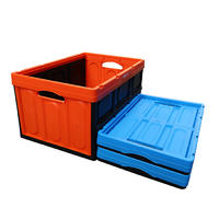 Plastic Portable Collapsible Storage Boxes and Bins