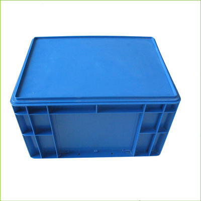 Plastic blue storage stackable crates EU4322