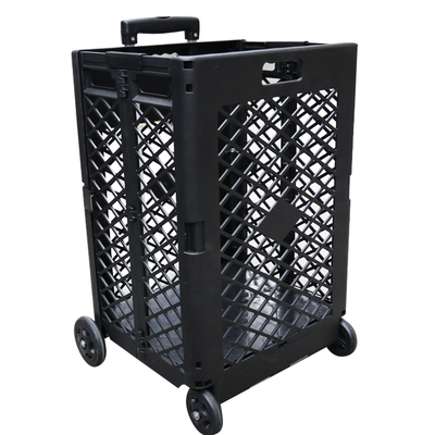 High Quality Mesh Style Plastic Shopping Trolley With Good Price For Sale