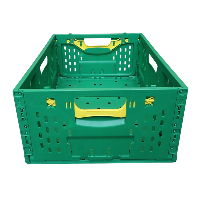 Plastic Collapsible Storage Crates Vegetables And Fruits