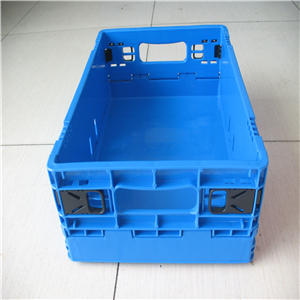 Plastic Storage Folding Small Box Industrial Use Collapsible Crate
