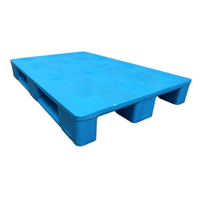 Flat Face Plastic Stackable Transport Packing Pallets For Warehouse Shelves