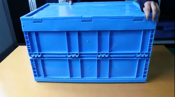 Plastic Moving Collapsible Storage Box Factory Hot Sale Container